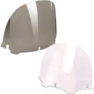 Set: Windschild 12,5" passend für Harley Davidson Electra-Street Glide 96-13 rauchgrau + Windschild klar