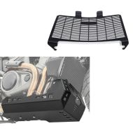 Set: Sabot moteur compatible avec Harley Davidson Pan America 1250 / Special 21-24 pare moteur + Protection de radiateur / Grille Cache KG1 compatible avec Harley Davidson Pan America 1250 21-24