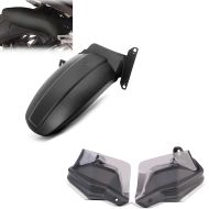 Set: Hinterradabdeckung Kotflügel hinten + Handprotektoren passend für Honda NC 750 X / NC 700 X / S 12-20 XL