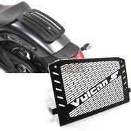 Set: Porte-Bagage compatible avec Kawasaki Vulcan S / Café 15-19 Solo Rack arrière L1 + Protection de radiateur KG1