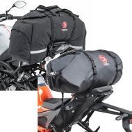 Set: Hecktasche SX80 Soziustasche 70Ltr + Gepäckrolle Hecktasche BR30 Packsack wd. 30 Liter