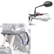 Set: Verkleidungsschutzbügel passend für Yamaha Tenere 700 19-24 + Handprotektoren XD4