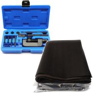Set: Dérive chaîne + riveteuse KP2 pour chaîne moto + Tapi absorbant 75 x 150 cm