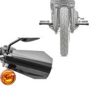 Set: Protège mains compatible avec Harley Davidson HP4 + Pare carter Pare cylindre SC12