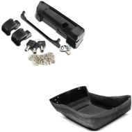 Set: Scharniere und Verschluss passend für Harley Davidson Tour Pak TP 14-24 + Innenverkleidung