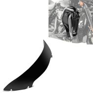Set: Windschild 5" + Beinschild passend für Harley Davidson Touring 15-22 belüftet