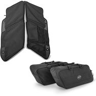 Set: Seitenkoffer Organizer WL + Koffer Innentaschen passend für Harley Davidson Touring 94-24 BG1 Paar