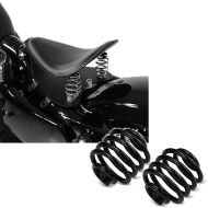 Set: Bobber Solositz + Grundplatte + Solositz Feder passend für Federsattel FQ1 Barrelfeder 2,28" Sitzfeder