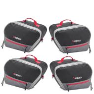 2x Bagtecs set de sacoches intérieures compatible avec Yamaha Fazer 8 (FZ8 Fazer) 10-16 convient pour valises latérales originales Tour et City Discount Set