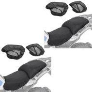 2x Sitzbezug / Sitzbankbezug passend für BMW R 1250 GS 19-23 Sitzbank Überzug Abdeckung Tourtecs schwarz Spar-Set