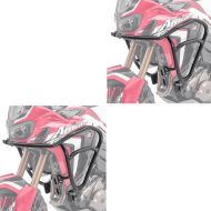 2x Pare carter haut XL compatible avec Honda Africa Twin CRF 1000 L 16-19  crashbar Réservoir Discount Set