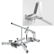 Set: Reifenmontiergerät für Motorradreifen 12-21" MD4Z ConStands mit Garderobe WH2 silber