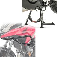 Set: Hauptständer mit ABE  mit Sturzbügel oben Constands passend für Honda NC 750 X 21-20 Verkleidungsschutzbügel SG1