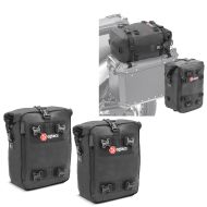 Sturzbügeltasche Paar passend für Yamaha Tenere 700 CB4 + 2x Zusatztasche für Alukoffer und Topcase