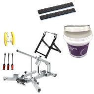 Reifenmontiergerat Set MD4N + Set: Auswuchtgewichte 2 Stuck 12x5g + Montagepaste 3kg