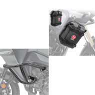 Sturzbügel passend für Yamaha Tracer 9 / GT 21-24 Motor + Set Sturzbügeltaschen 2x 6Ltr