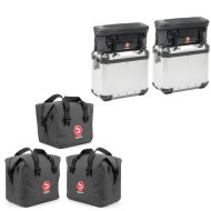 Sacs intérieurs top case compatible avec BMW R 1250 GS / Adventure 19-24 + 2x valise aluminium sac supplémentaire