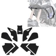 Tankpad Seitentankpad grau + Verkleidungsschutzbügel passend für Yamaha Tenere 700 19-24 Motoguard