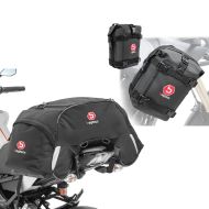 Hecktasche 35 Liter + Set Sturzbügeltaschen 2x 6Ltr