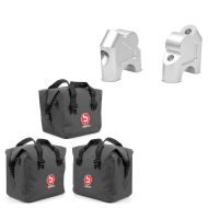 Lenkererhöhung 30mm + Innentaschen für Alu Koffer Topcase passend für BMW R 1250 GS / Adventure 19-24