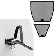 Cache radiateur compatible avec Ducati Streetfighter V4 / S 18-24 + Support mural casque moto