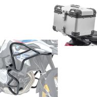 Alu Topcase + 2x Sturzbügel XL passend für BMW F 850 GS / F 750 GS 18-23