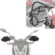 Protège-mains compatible avec Honda NC 750 S / X 14-24 Protège-mains L + Set crash bars haut bas + phare