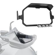 Handprotektoren Verlängerung passend für BMW R 1250 GS Adventure 19-24 rauchgrau + TFT Display Diebstahlschutz mit Sonnenblende