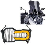 Tourenscheibe passend für BMW R 1250 GS / Adventure 19-24 dunkel getönt Puig +Frontscheinwerfer