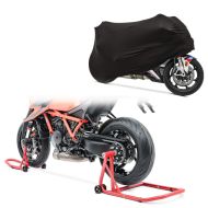 Einarm Montageständer Set passend für Ducati Panigale V2 20-24 hinten vorne CLR + Motorradabdeckung