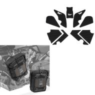 Tankpad Seitentankpad passend für Yamaha Tenere 700 19-24 grau + 2x Sturzbügeltasche S3 6L Paar