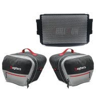 Kühlerabdeckung passend für Yamaha Tracer 9 / GT 21-24 + Innentaschen Set