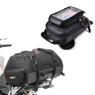 Sacoche de selle HD75 étanche sacoche de selle passager 75 litres + aimant sacoche de réservoir