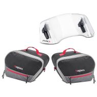 Fixation spoiler Vario compatible avec Yamaha Tracer 9 / GT Clip-On Puig 20764W clair + set sac intérieur