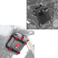 Sturzbügeltasche passend für Ducati Multistrada 1200 Enduro wassedicht G3R + Sturzbügeltasche Dark Gear 4L