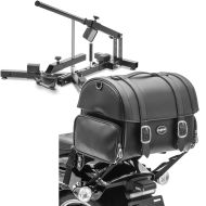 Set: Démonte pneu moto 12-21" MD4 ConStands avec Sacoche arrière pour motos custom / sac de sissy bar FP 32L