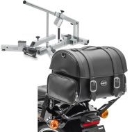 Set: Démonte pneu moto 12-21" MD4Z ConStands avec Sacoche arrière pour motos custom / sac de sissy bar FP 32L