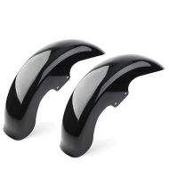 Set 2x Fender passend für Harley Davidson Fat Boy 06-17 Kotflügel vorne Craftride V4