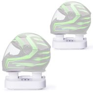 Set 2x Universeller elektrischer Motorrad Ozon Sterilisator Trockner passend für Helm Stiefel und Handschuhe Tourtecs