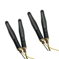 Set 2x Lauflicht Blinker Motorrad mit E-Prüfzeichen LED Blinker Lumitecs RV68 2 Stück getönt schwarz
