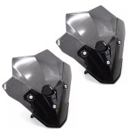 Set 2x Flyscreen Windschild passend für BMW F 900 R 20-24 Windschutzscheibe Airoad YFS schwarz