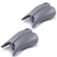 Set 2x Réservoir custom moto 6.6 gal réservoir de carburant Craftride TP1 non peint