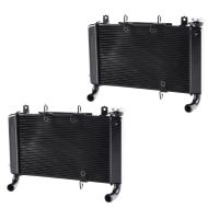 Set 2x Refroidisseur d'eau compatible avec Honda CB 650 F 17-18 Radiateur d'eau Zaddox noir