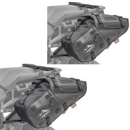 Set 2x Motorrad Satteltaschen Bagtecs MT142 28 Liter Volumen Seitentaschen Drybag