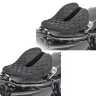 Set 2x Selle solo à ressorts compatible avec Harley Davidson Sportster 10-20 Siège solo Craftride SK3 noir
