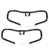 Set 2x Sturzbügel Chopped passend für Harley Davidson Touring 14-24 Motorschutz Craftride CH4 schwarz
