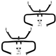 Set 2x Sturzbügel Chopped passend für Harley Davidson Road Glide 15-22 Motorschutz Craftride CH6 schwarz