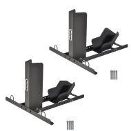 Set 2x Béquille cale roue avant ConStands MW1 Bloque Roue 12-22" pouce universel noir