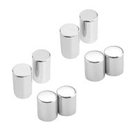Set 2x Abdeckungen 4-Punkt Docking Kit passend für Harley Davidson Touring 09-24 Montagekit Cover Craftride CK1 chrom