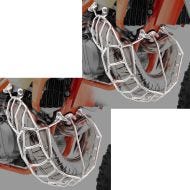 Set 2x Krümmerschutz passend für KTM EXC 250 / EXC 300 20-23 Auspuffschutz XDURE PR21 Inox